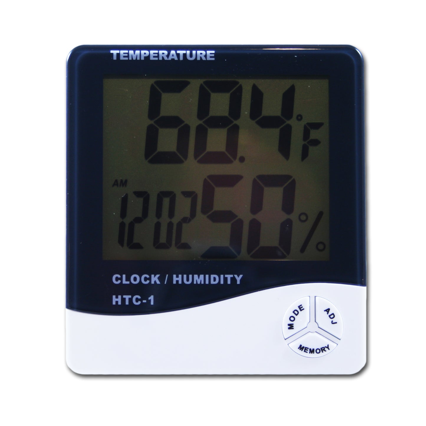 LCD Display Thermometer, Clock, and Hygrometer