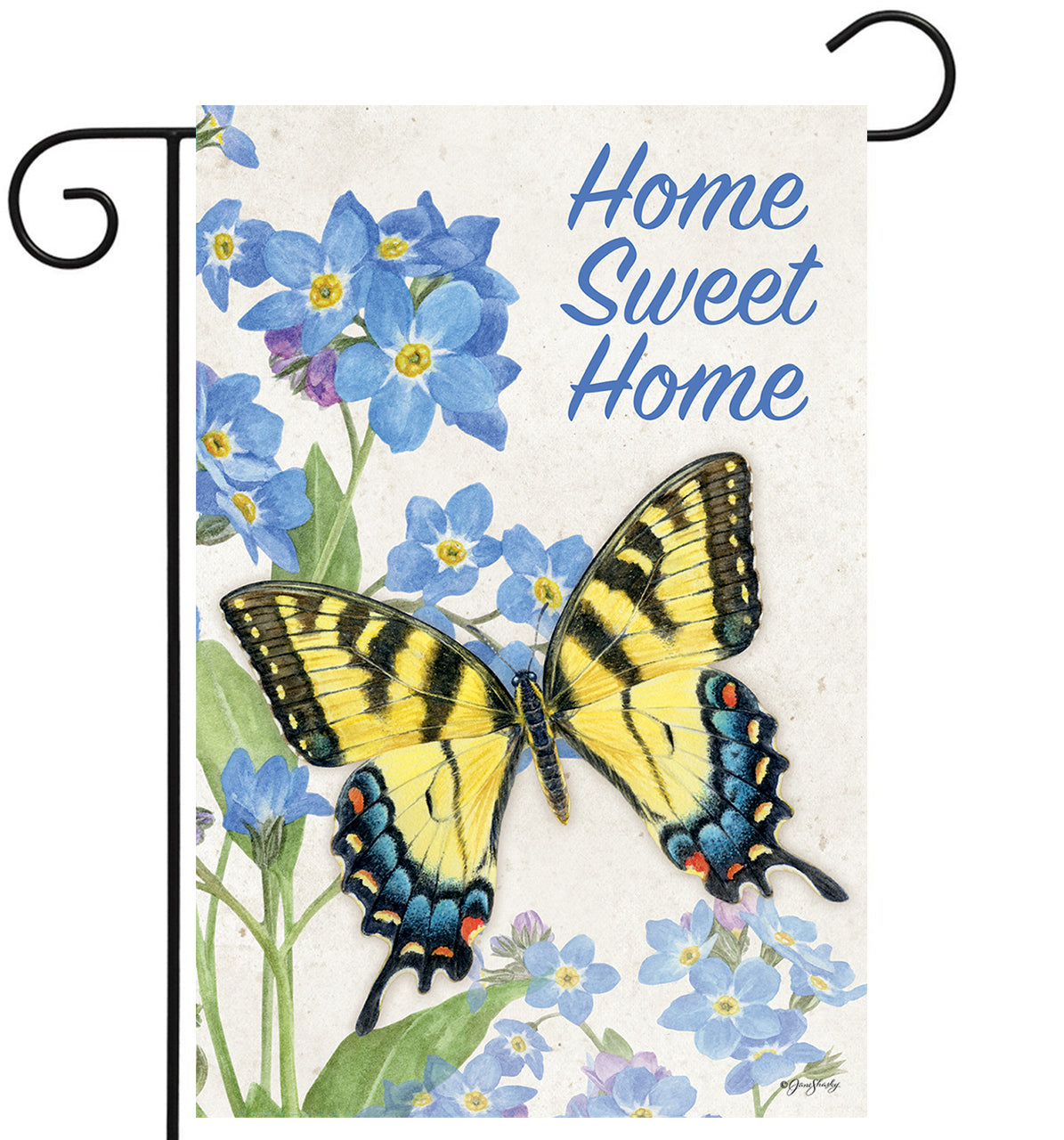 Swallowtail - Small Garden Flag by Lang