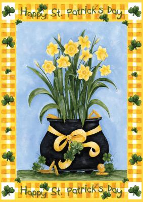 Lucky Daffodils - Standard Flag by Toland
