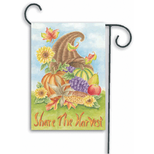 Share The Harvest - Garden Flag by Toland
