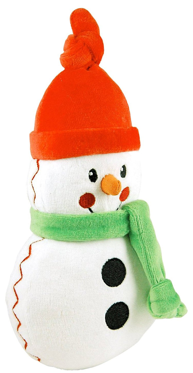 Organic Snowman Plush - 9.5" Soft Teether