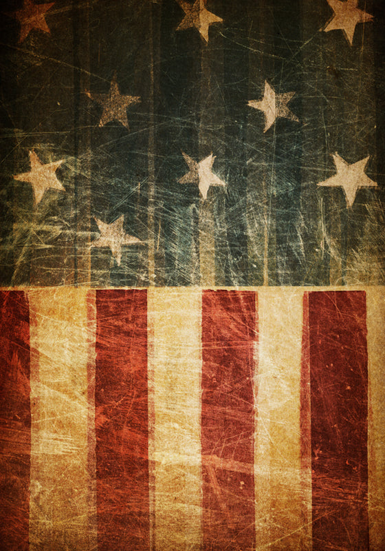 Vintage Stars and Stripes - Garden Flag by Serious