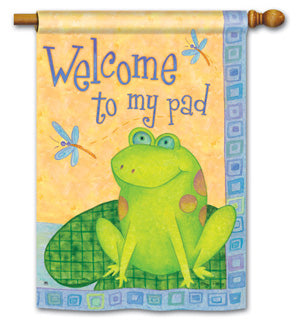 Toadally Welcome - Standard Flag by Studio-M