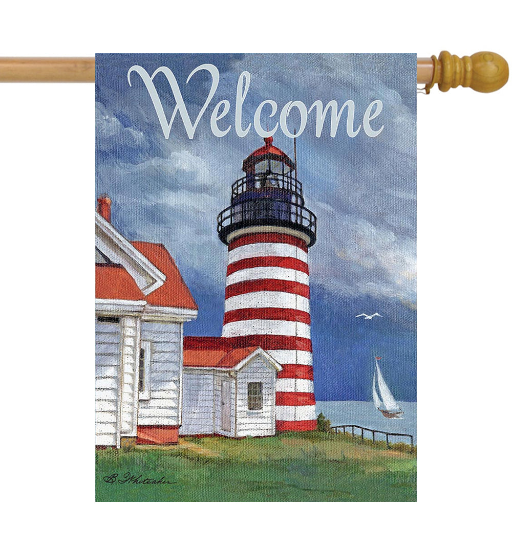 Lighthouse - Large Garden Flag by Lang